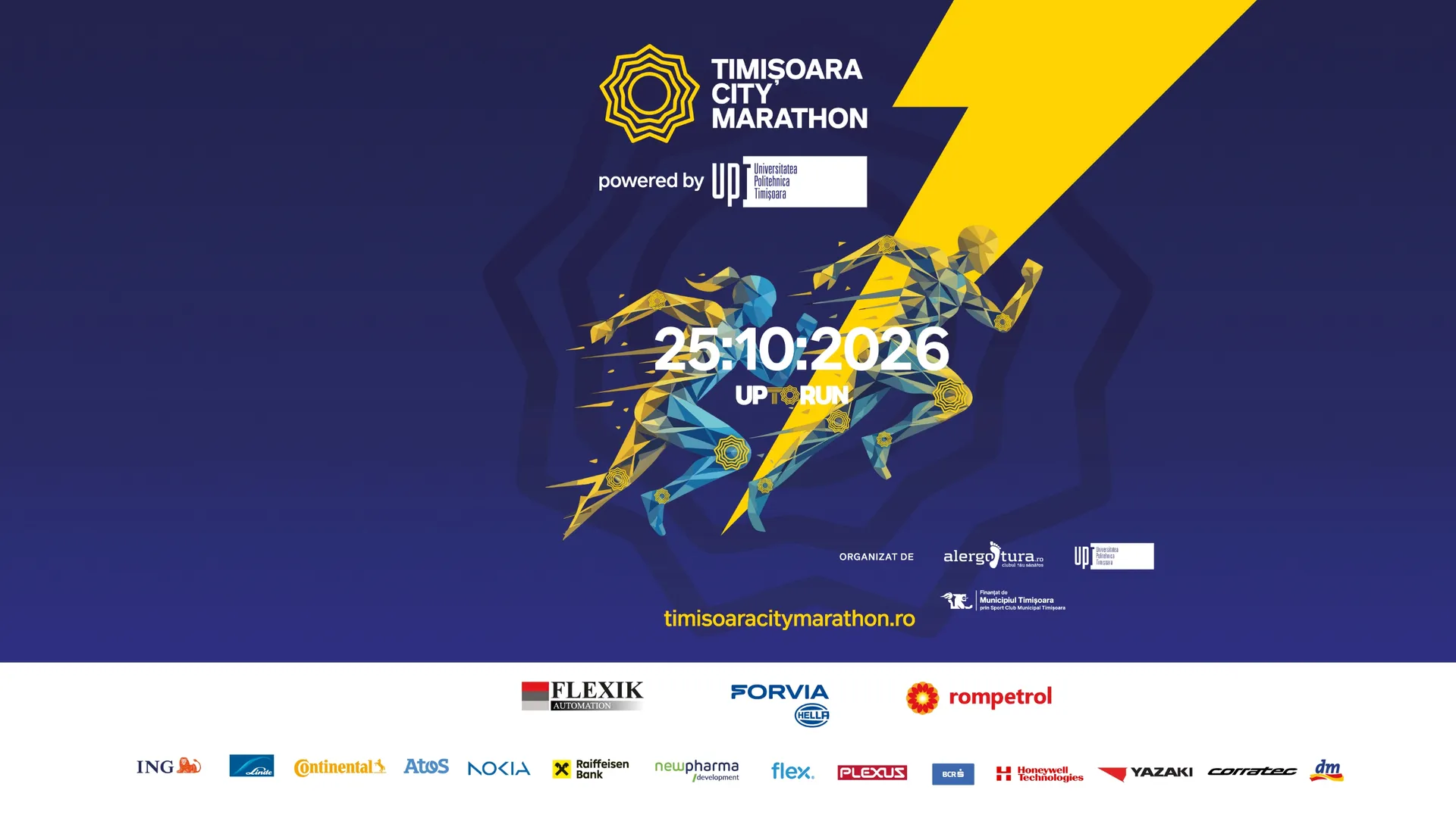 Timișoara City Marathon 2026 powered by UPT: ediția aniversară cu numărul 10 aduce orașul împreună, în alergare Pe 25 octombrie 2026, Timișoara devine din nou capitala alergării